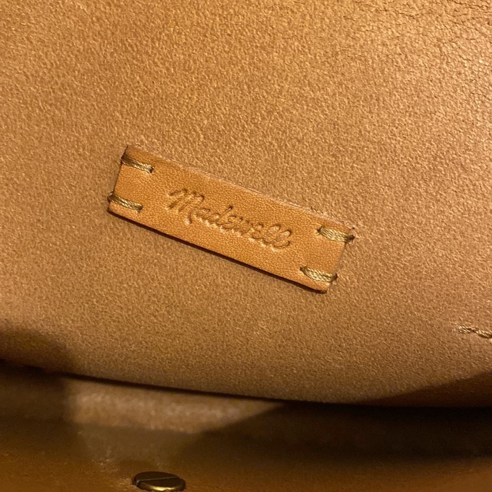 Madewell Tan Leather Crossbody Bag - Picture 6 of 12